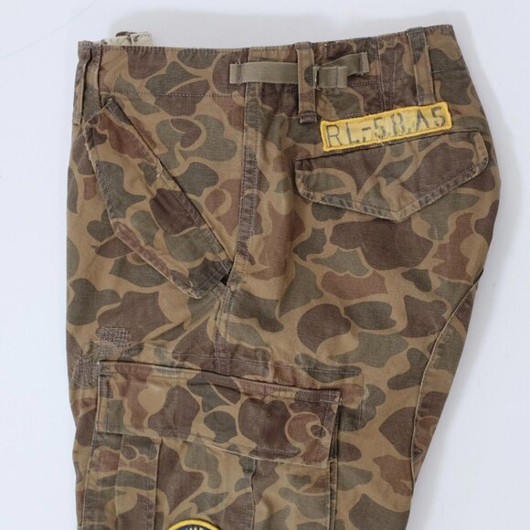 POLO Ralph Lauren camo pants sz 30 x 32 cargo explorer voyager - Picture 10 of 15